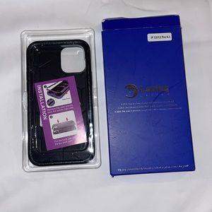 Black Lstiaq iPhone 12 / 12 Pro Max 6.5 Inch Case